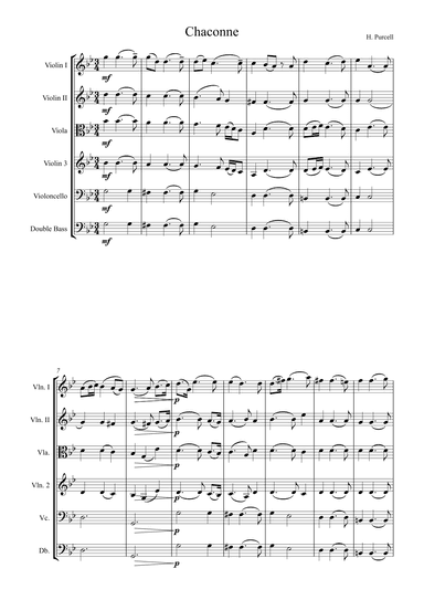 Chaconne in G Minor for Strings (arr. Carl Rochford)