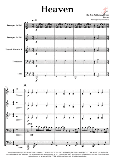 Heaven (arr. BlechMax)