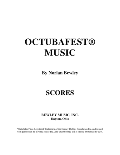 Octubafest Music Score Book - Tuba/Euphonium Quartet (arr. Norlan Bewley)