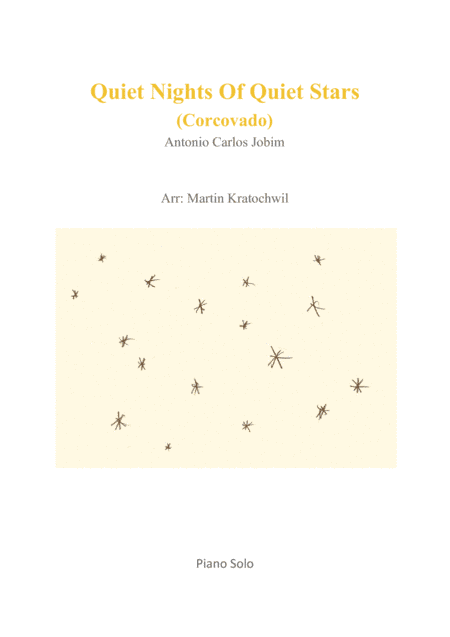 Quiet Nights Of Quiet Stars (Corcovado) (arr. Martin Kratochwil)