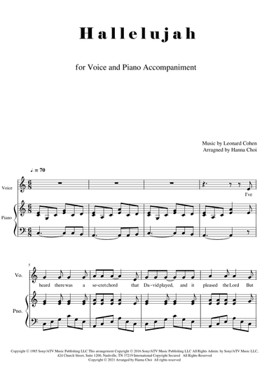 Hallelujah (arr. Hanna Choi)