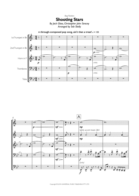 Shooting Stars (arr. Seb Skelly)