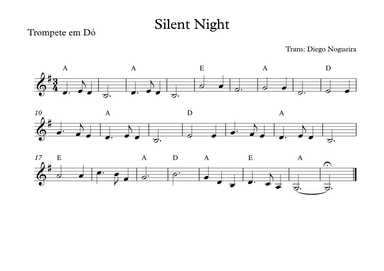 Silent Night (arr. DIEGO NOGUEIRA DE SIQUEIRA)