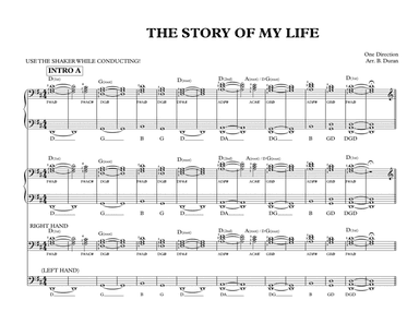 Story Of My Life (arr. Brian Duran)