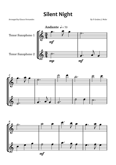 Silent Night (arr. Glauco Fernandes)