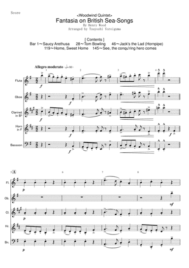Fantasia on British Sea-Songs (arr. Tsuyoshi Yoroiguma)