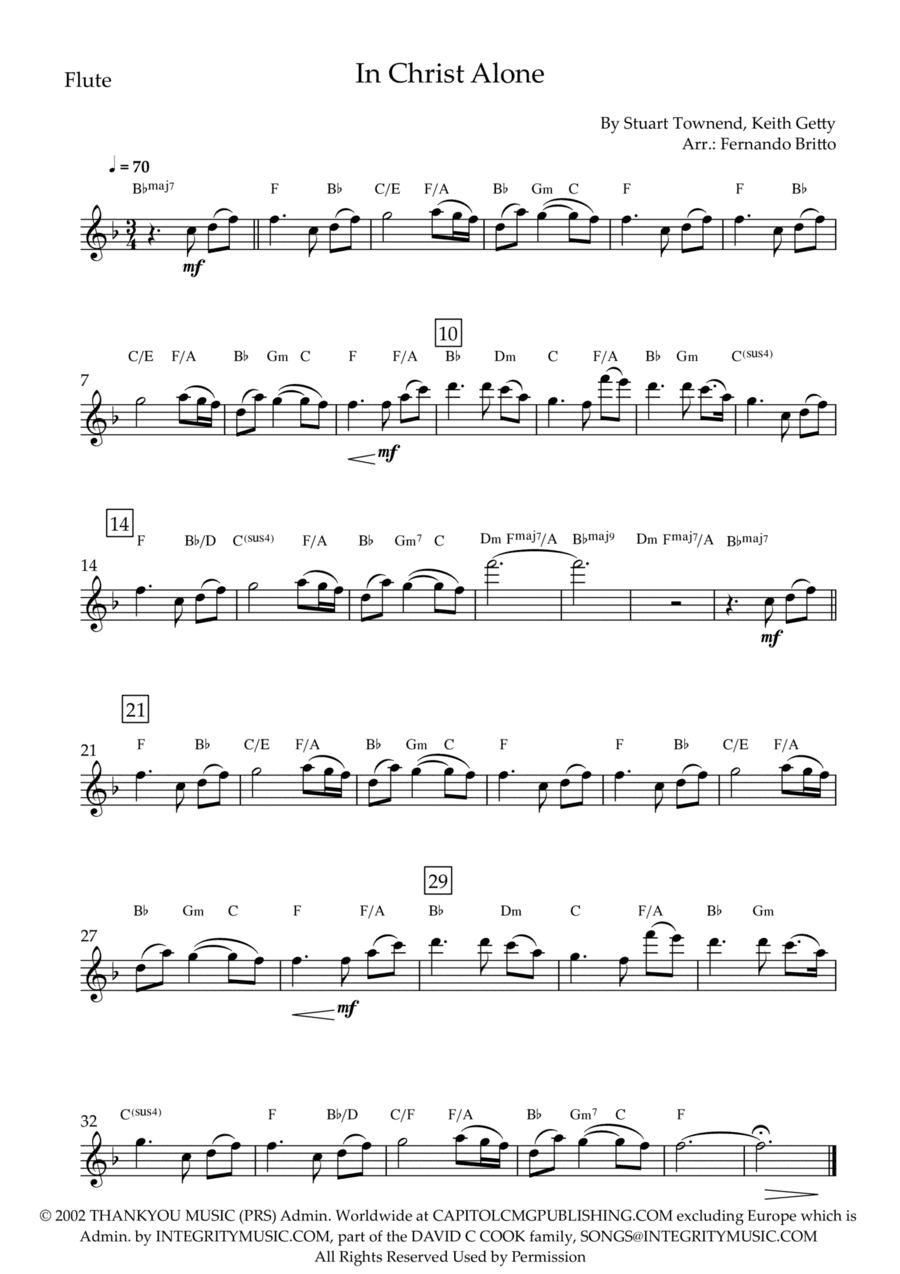 In Christ Alone (arr. Fernando Britto)