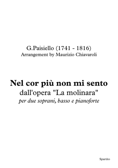 Nel cor più non mi sento (arr. Maurizio Chiavaroli)