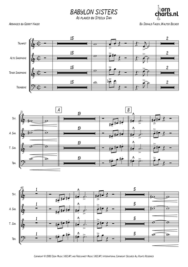 Babylon Sisters (arr. Gerrit Hager)