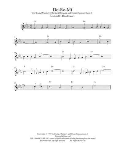 Do-Re-Mi (arr. David Easley)