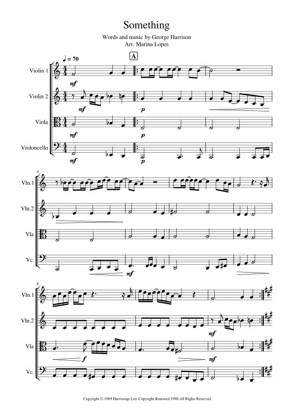 Something (arr. Marina Lopes)