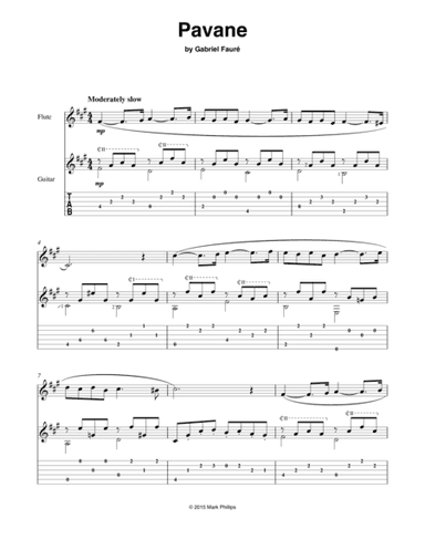 Pavane (arr. Mark Phillips)