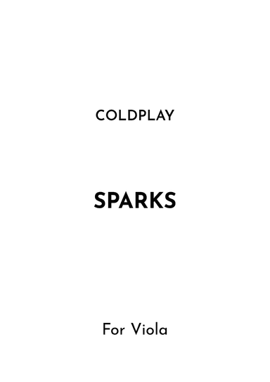 Sparks (arr. Jireh J.)