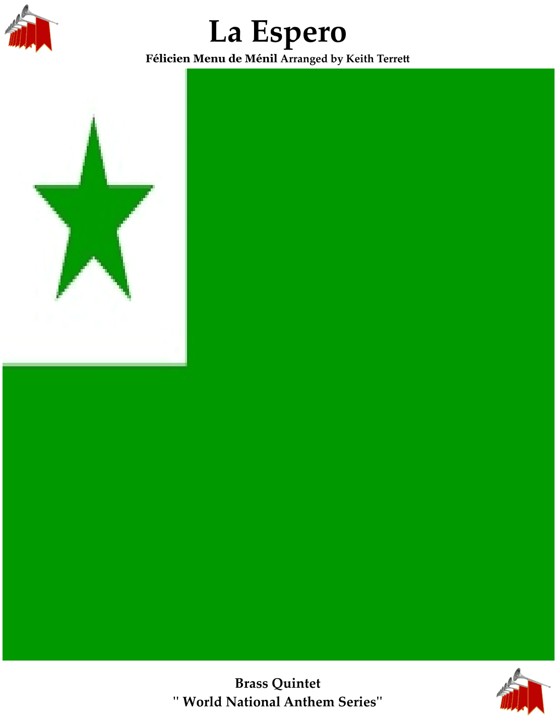 La Espero (The Hope) for Brass Quintet (Anthem of the Esperanto language) (arr. Keith Terrett)