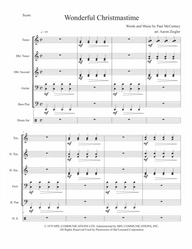 Wonderful Christmastime (arr. Aaron Ziegler)