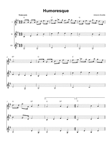 Humoresque (arr. Music Merchant)