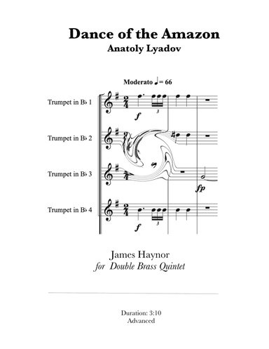 Dance of the Amazon for Double Brass Quintet (arr. James Haynor)