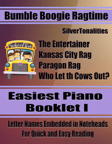 Bumble Boogie Ragtime for Easiest Piano Booklet I (arr. SilverTonalities)