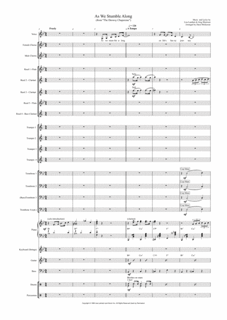 As We Stumble Along (arr. Daryl McKenzie)