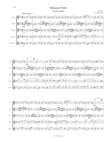 Midsomer Murders (main Title/cues) (arr. Bill Malcolm)