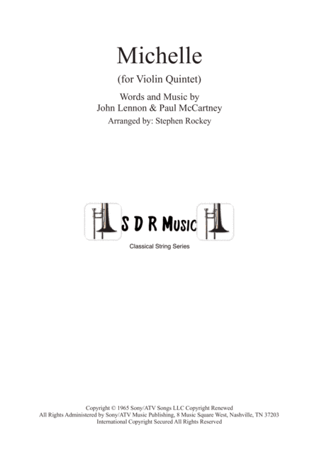 Michelle (arr. Stephen Rockey)