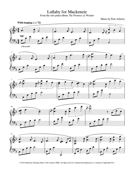 Lullaby for Mackenzie