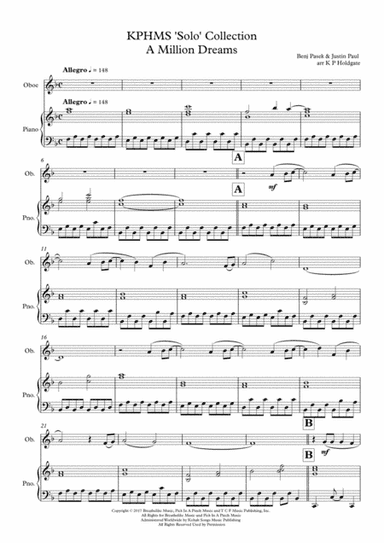 A Million Dreams (arr. Kevin P Holdgate)