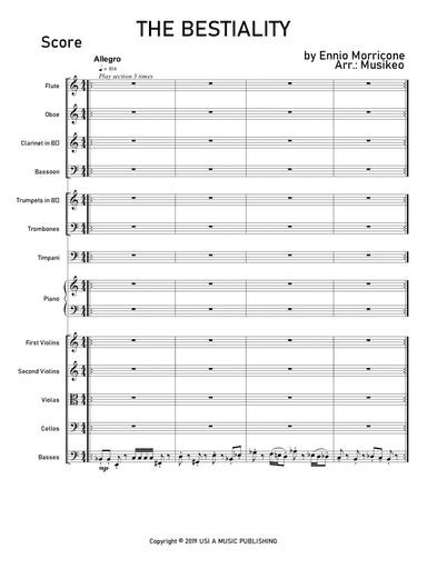 The Bestiality (arr. Musikeo)