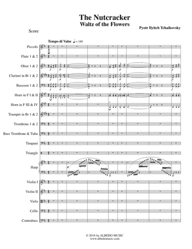 Waltz of the Flowers from The Nutcracker for Full Orchestra (arr. Doug Clyde)