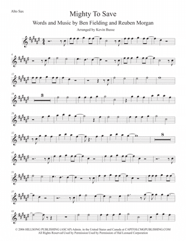 Mighty To Save (arr. Kevin Busse)