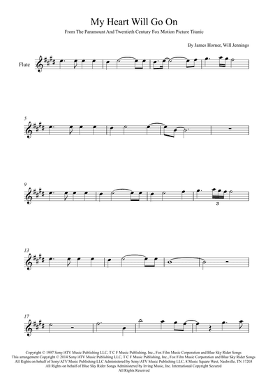 My Heart Will Go On (love Theme From 'titanic') (arr. Karen Gueiros)