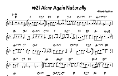 Alone Again (naturally) (arr. John Fries)