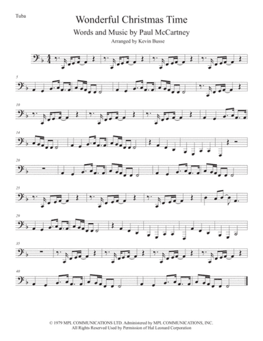Wonderful Christmastime (arr. Kevin Busse)