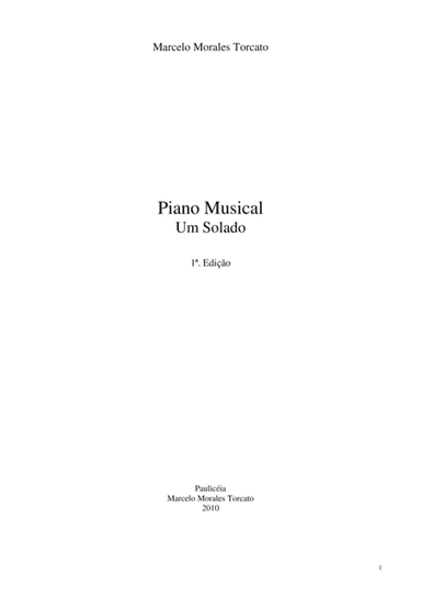 Piano Musical: Um Solado