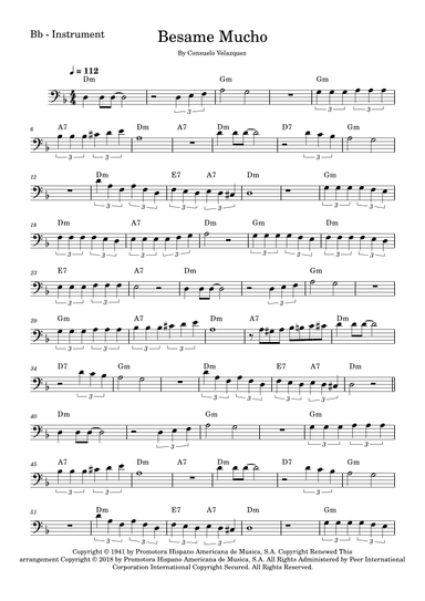 Bésame Mucho (arr. Fabio Eduardo de Oliveira)