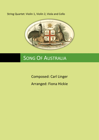 Song Of Australia (arr. Fiona Hickie)