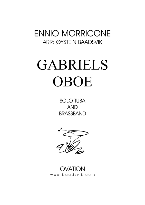 Gabriel's Oboe (arr. Øystein Baadsvik)