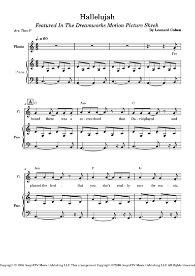 Hallelujah (arr. Thec P)