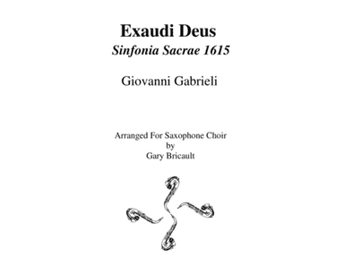 Exaudi Deus from Sinfonia Sacrae 1615 (arr. Gary Bricault)