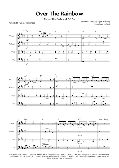 Over The Rainbow (arr. Glauco Fernandes)