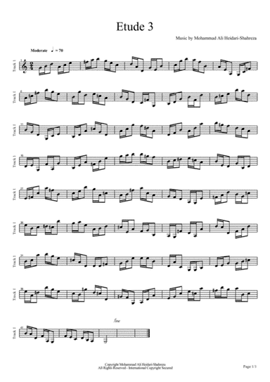 Etude 3