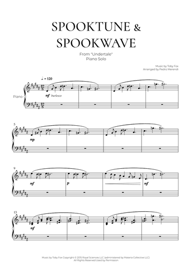 Undertale Variations (arr. Pedro Merendi)