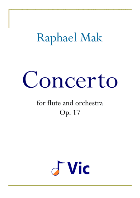 Flute Concerto, op. 17