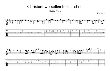 Christum wir sollen loben schon (arr. Terry Kuhns)