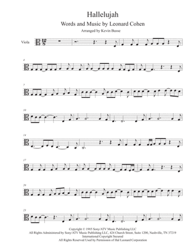 Hallelujah (arr. Kevin Busse)