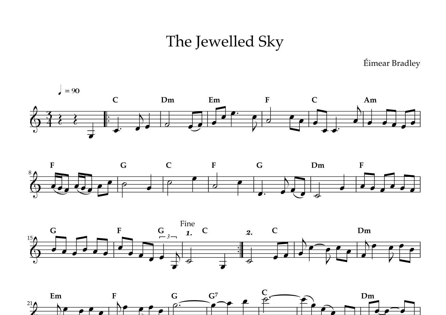 The Jewelled Sky