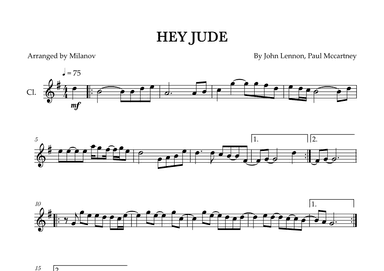 Hey Jude (arr. Milanov)
