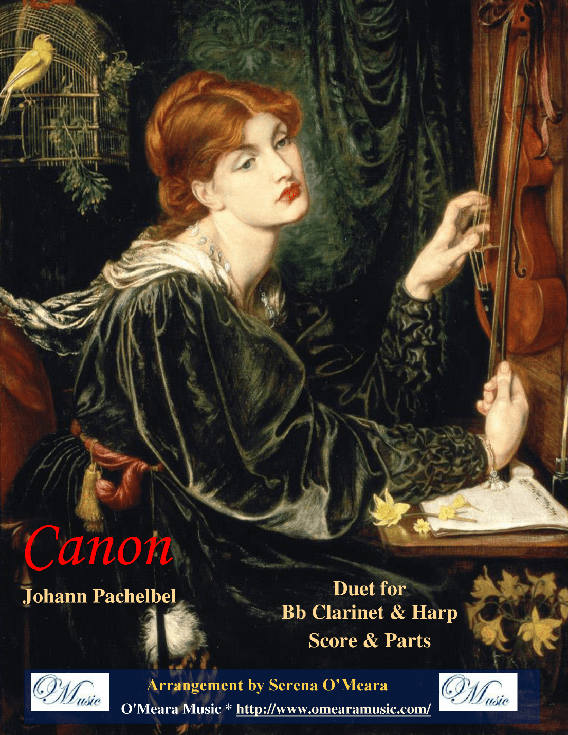 Canon, Duet for Bb Clarinet & Harp (arr. Serena O'Meara)