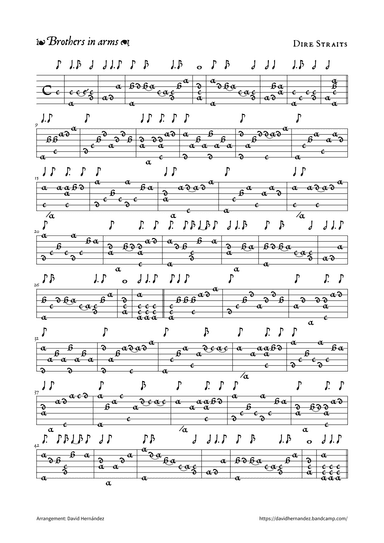 Brothers In Arms (arr. David Hernández)