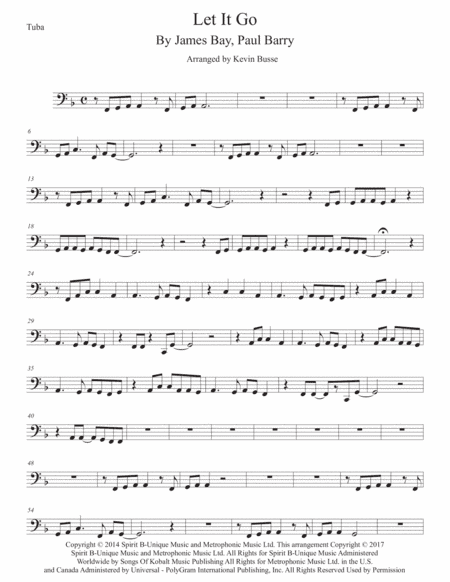 Let It Go (arr. Kevin Busse)